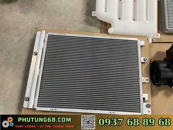 Giàn nóng điều hòa xe ben shacman m3000
