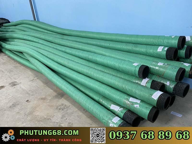 Ống Bơm xi móc bồn xi măng 7 met 