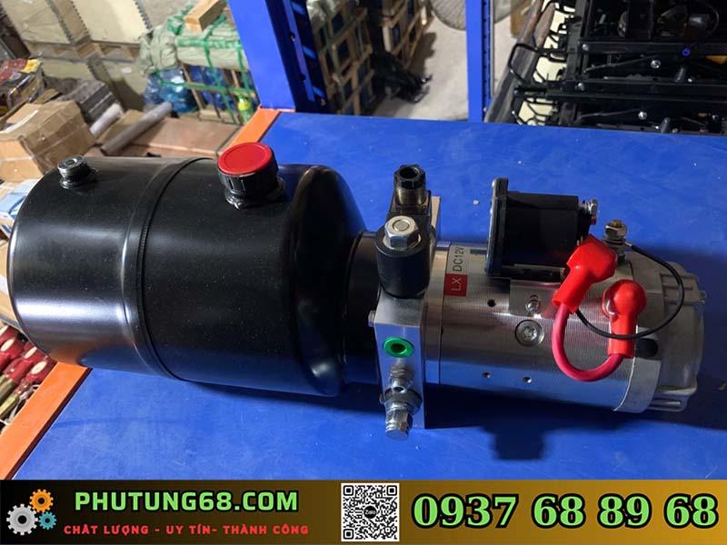 Bộ nguồn thủy lực chế bửng nâng xe tải Bộ nguồn làm hệ thống bửng nâng hạ xe tải