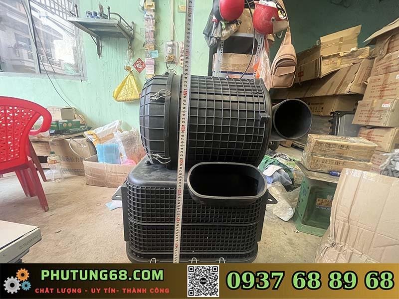 Bô e ướt tổng thành lắp cho xe ben shacman