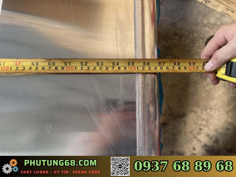 CHiều dài thùng nhiên liệu xe đầu kéo cheng long Kích thucows chiều dài thùng dầu nhiên liệu 600 lit
