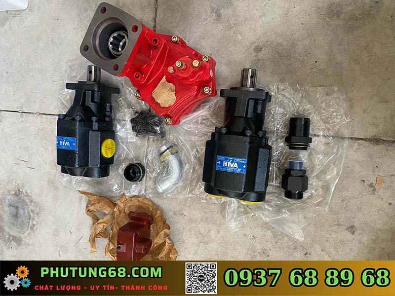 Bơm ben lắp hco đầu kéo móc ben