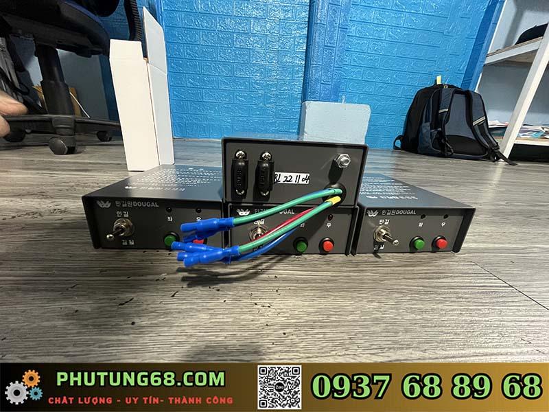 Hộp điều khiển mô tơ cuốn bạt tự động xe ben