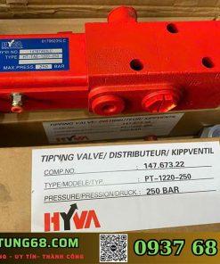 Van chia dầu thủy lực đầu kéo ben