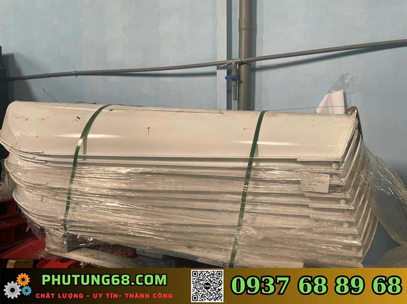 Máng chữ A thép không gỉ, tương thích với các dòng xe bồn trộn 7m³, 10m³, 12m³.