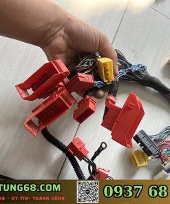 Bộ dây điện động cơ xe howo ben v7g, xe bồn bê tông howo, xe đầu kéo howo