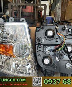 Đèn pha full led xe thaco 15 tấn